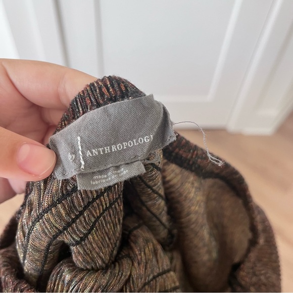 Anthropologie Elegant Bell Sleeve Knit Top - Picture 2 of 4